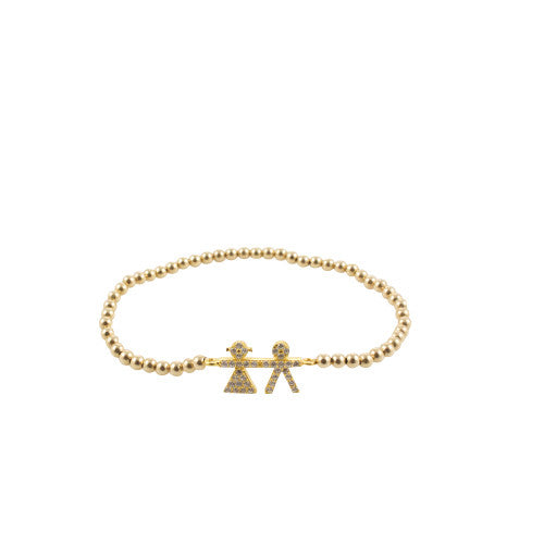Boy and girl bracelet